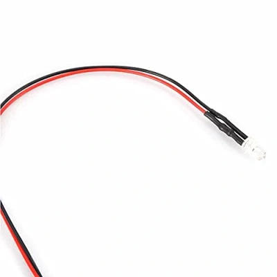 Afbeelding van 10 Stks 12v 5mm LED Lichtgevende Diode Bedrade Multicolor Licht Kabel Energiebesparende Bedrading 20cm 0.06W (Groen)