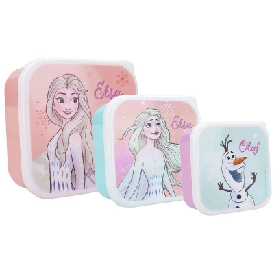 Afbeelding van Frozen Snackbox (3in1) Let&#039;s Eat! 8712645308961