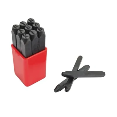 Afbeelding van Brüder Mannesmann M 245 06 9 delig Slagcijferset Lettergrootte: 6 mm