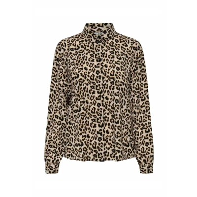 Afbeelding van Jdy brooke L/S Shirt WVN Noos, Pumice Stone, 38