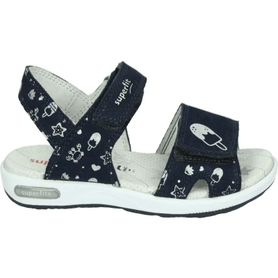 Afbeelding van Superfit 6134 MeisjesSandalenKindersandalen Kleur: Blauw Maat: 30