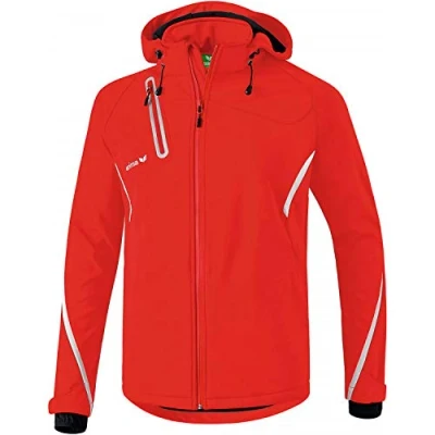 Afbeelding van Erima Functioneel softshell jack rood/wit 34 / S