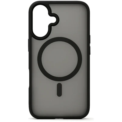 Afbeelding van SafeByB iPhone 16 Plus MagSafe Hoes Matzwart