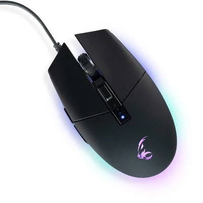 Afbeelding van GS202 Optische Gaming Muis bedraad 6 knoppen RGB verlichting