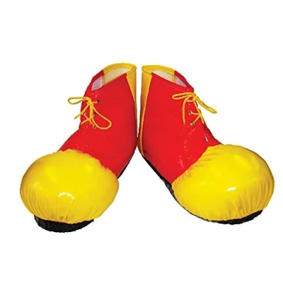 Afbeelding van Bristol Novelty BA667 clownoverschoenen, meerkleurig, eenheidsmaat