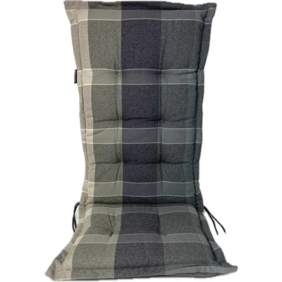 Afbeelding van Madison Tuinstoelkussen hoge rug 50x123 cm Deb grey