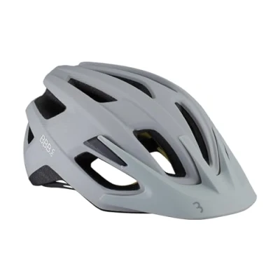 Afbeelding van BBB Cycling Dune MIPS 2.0 Fietshelm Volwassenen MTB helm &amp; Racefiets Wielrenhelm Dames Heren Mat Grijs/Wit Maat L BHE 22B