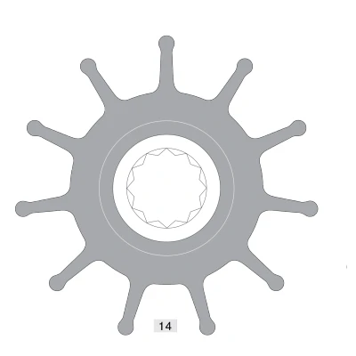 Afbeelding van Johnson pump impeller 819b 9