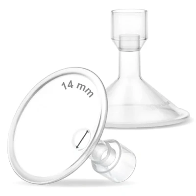 Afbeelding van Maymom MyFit 14 mm kleine schilden, compatibel met Medela borstkolf PersonalFit, Freestyle, Harmony, Maxi, Flex connector, Connect to Widemouth/Smalle 2 stuks