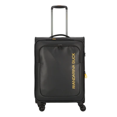 Afbeelding van MANDARINA DUCK Eco Coated Exp Trolley Black Zwart 67cm