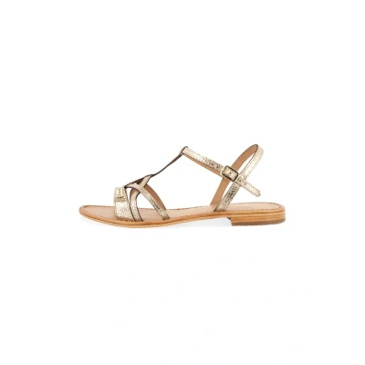Afbeelding van Les Tropeziennes par M Belarbi Hironela Sandalen, Dames, Maat: 39, Gold Leer