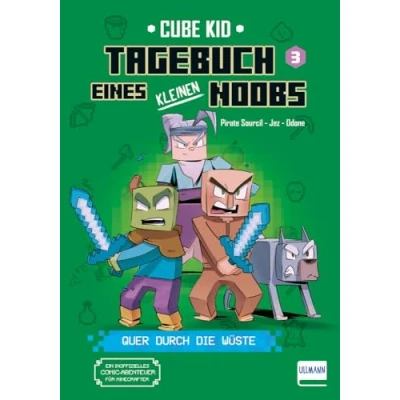 Afbeelding van Tagebuch eines kleinen Noobs Bd. 3 Quer durch die Wüste: Ein inoffizielles Comic Abenteuer für Minecrafter ab 6 Jahren