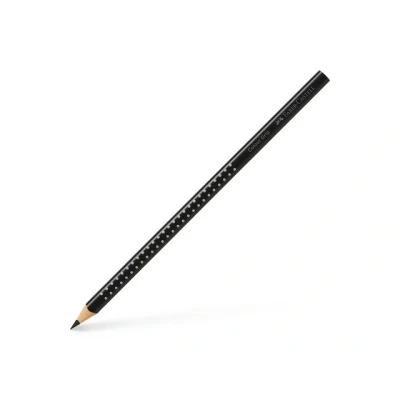 Afbeelding van 12x Kleurpotlood Faber Castell Grip 2001 99 zwart