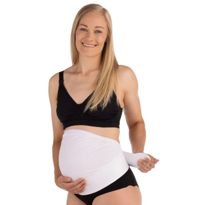 Afbeelding van Carriwell Buikband Overbelly Wit Maat L/XL