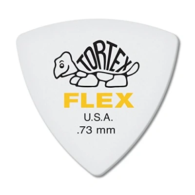 Afbeelding van Dunlop Tortex Flex Triangle plectrums 0.73 mm (6 stuks)
