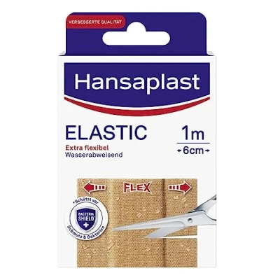 Afbeelding van Hansaplast Elastic 1 m x 6 cm B0196P6X2S Packung (1 m)
