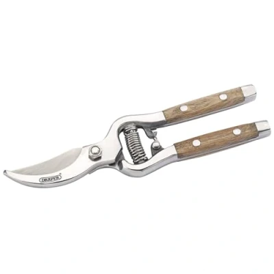 Afbeelding van Draper 85188 210 mm Heritage Range Bypass Snoeischaar met FSC Ash Handvatten Zilver
