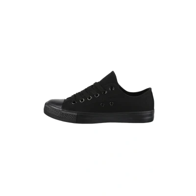Afbeelding van Elara Unisex Sneaker Textiel Sportschoenen Lage Top Chunkyrayan 89A35B Allblack 41