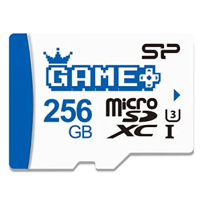 Afbeelding van Silicon Power 256GB SDXC Micro SD kaart Gaming Geheugenkaart met Adapter Compatibel Nintendo Switch
