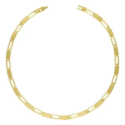 Afbeelding van Boccia 08040 03 Ketting titanium goudkleurig 45 cm