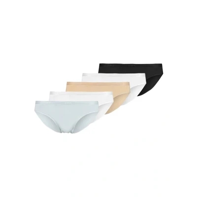 Afbeelding van DIM Pocket Brief 3 PACK Slip, Dames, Maat: 38/40, Noir/peau/blanc/gris/blanc