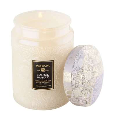 Afbeelding van Voluspa Geurkaars Santal Vanille Large Jar Candle