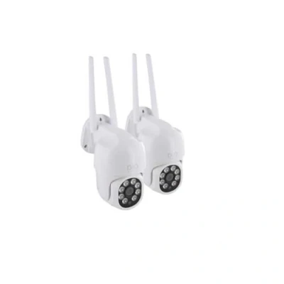 Afbeelding van Buitencamera&#039;s DIO CONNECTED HOME Set van 2 Draaibare bekabelde dualband 4MP
