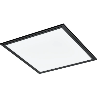 Afbeelding van EGLO Salobrena 1 Plafondlamp LED 45 cm Zwart/Wit Aluminium