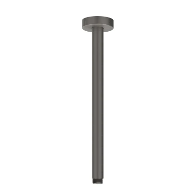 Afbeelding van IVY plafondbuis 30cm Geborsteld Metal Black PVD Tijdloze uitstraling