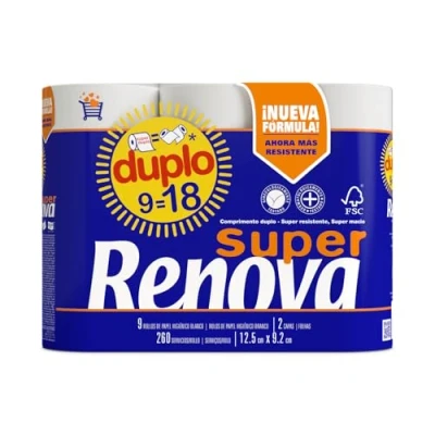 Afbeelding van Renova Super Double 9R toiletpapier