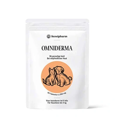 Afbeelding van Sensipharm Omniderma Kleine huisdieren 90 tabletten
