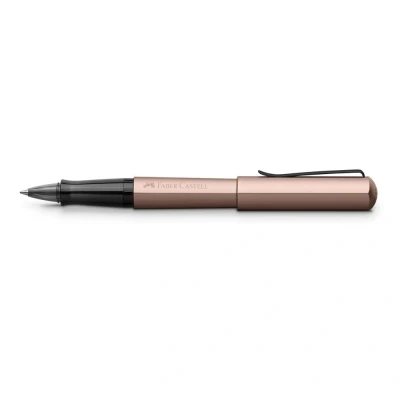 Afbeelding van Rollerball Faber Castell Hexo brons schrijfkleur: zwart