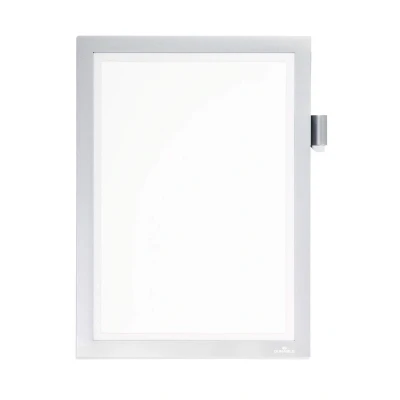 Afbeelding van Durable Duraframe Magnetisch Kader Note A4, Zilver Ophangtas