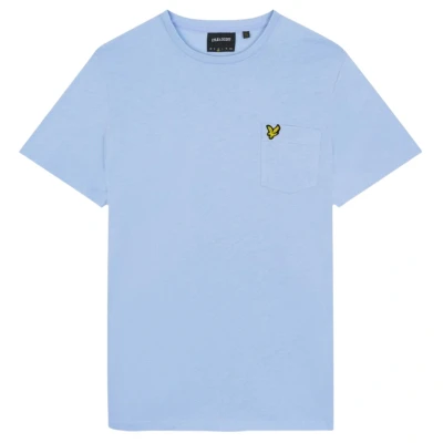 Afbeelding van Lyle &amp; Scott Pocket Tshirt basic, Heren, Maat: XL, Light blue