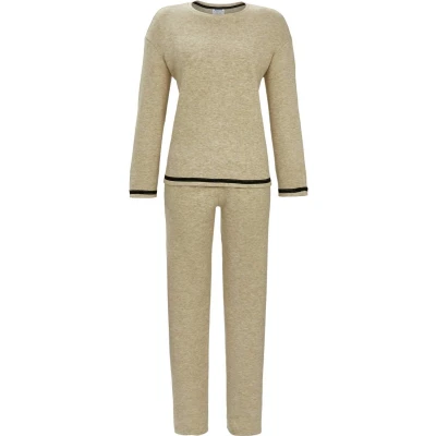 Afbeelding van Ringella pyjama dames polyester beige