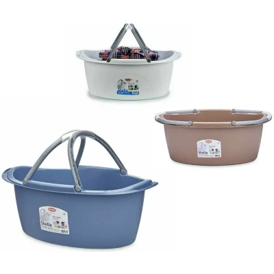 Afbeelding van Stefanplast Veelzijdige Mand Plastic 25 L 59 X 23 38 Cm Met Handvatten (30 Stuks)