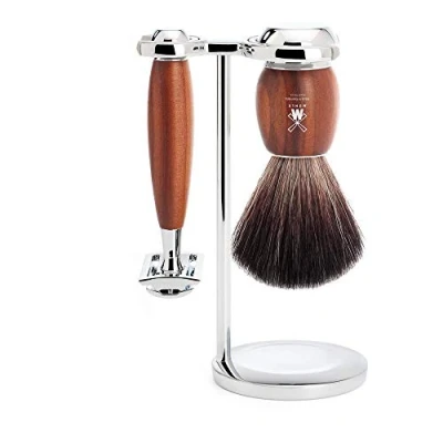 Afbeelding van Muhle scheerset Vivo S21H331SR Synthetisch Safety razor Pruimen