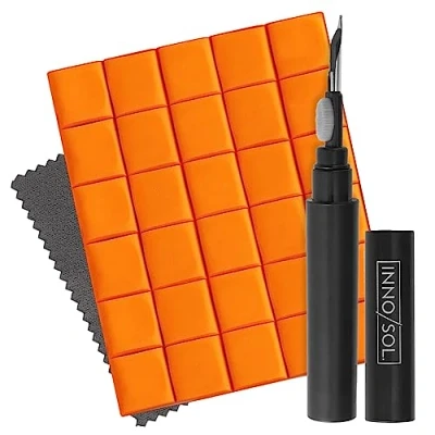 Afbeelding van INNOSOL Premium reinigingsset voor elektronica, geschikt AirPods, hoofdtelefoon, camera, smartphone en nog veel meer, Airpods Cleaning Kit Essentials incl. reinigingsklei, reinigingsstift