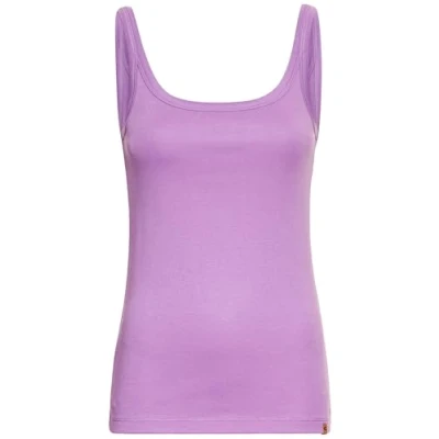 Afbeelding van camel active Top, Dames, Maat: Medium, Violett