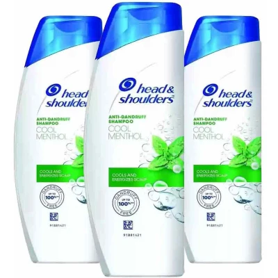 Afbeelding van Head&amp;Shoulders 2in1 Menthol Fresh 3 x 285 ml