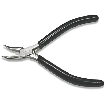 Afbeelding van Beadsmith neustang, gebogen, geveerd