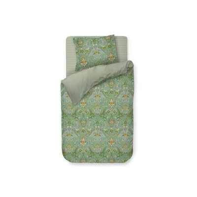 Afbeelding van Pip Studio Dekbedovertrek Saluti Piccoli Green 140 x 200/220