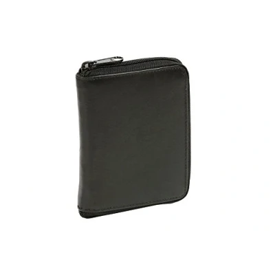 Afbeelding van LEAS RFID portemonnee met vak ritssluiting, echt leer, zwart, Special Edition&#039;, 13 x 10 cm, zwart., 13x10cm