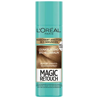 Afbeelding van L&#039;Oréal Paris Kasjierspray in XL voordeelverpakking voor traploze en natuurlijke overgangen, verbergt aanzetten tot de volgende wasbeurt, Magic Retouch, donkerblond lichtbruin, 150 ml