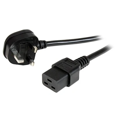 Afbeelding van Stroomkabel BS1363 naar IEC 320 C19 2 m voor computer netkabel UK op mannelijk/vrouwelijk (PXTUKC192M)