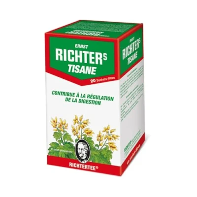 Afbeelding van Ernst Richter kruidenthee, set van 2 doosjes, 100% natuurlijk op basis planten, x 20 filterzakjes à g