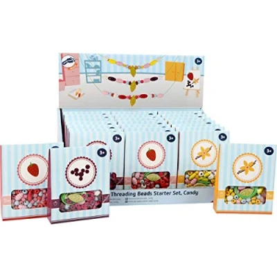 Afbeelding van Small Foot Houten Kralen Sieraden Maken Snoep