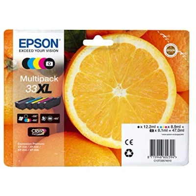 Afbeelding van Epson T3357 33xl Multipack 5 kleuren Claria Premium Ink