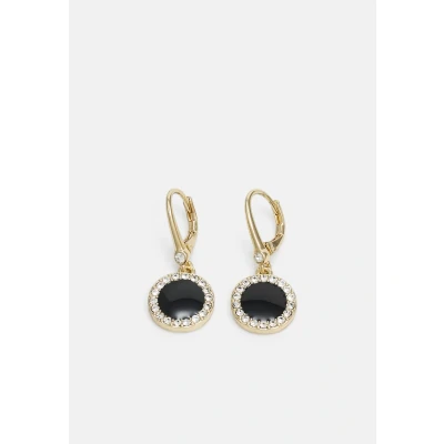 Afbeelding van DKNY Color DROP Oorbellen black/goldcoloured, Dames, Maat: One Size, Black/gold coloured