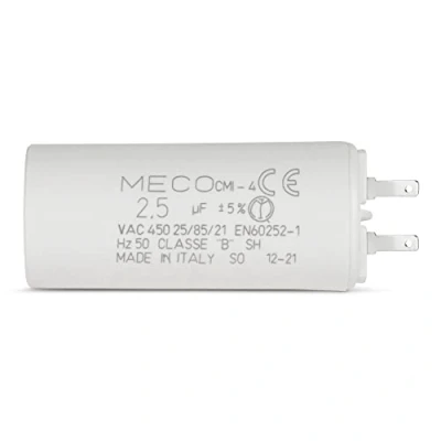 Afbeelding van JCHOPE Condensator 2,5 µF voor rolgordijnen met kleine aansluitingen 2,8 mm